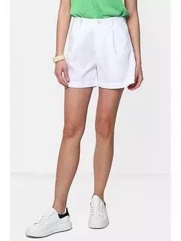 Льняные шорты Le Jardin du Lin, белый