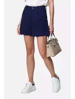 Льняные шорты Le Jardin du Lin, темно-синий