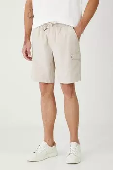 Льняные шорты Medicine, бежевый