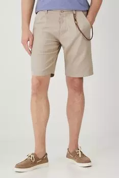 Льняные шорты Medicine, бежевый