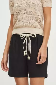 Льняные шорты Medicine, черный