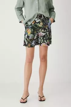 Льняные шорты Medicine, черный