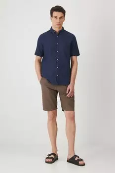 Льняные шорты Medicine, коричневый