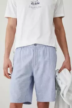 Льняные шорты Medicine, синий