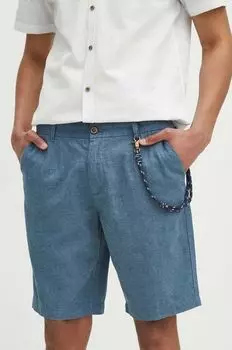 Льняные шорты Medicine, синий