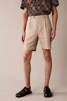 Льняные шорты Next, серый