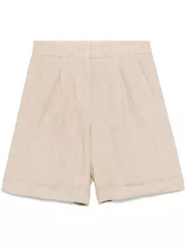 Льняные шорты Peserico, нейтральный