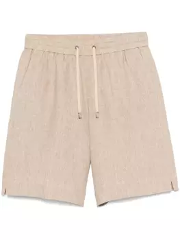 Льняные шорты Peserico, нейтральный