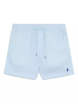 Льняные шорты Polo Ralph Lauren, синий