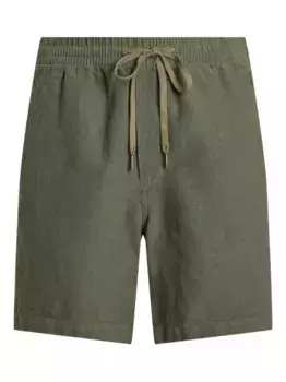 Льняные шорты POLO RALPH LAUREN, зеленый