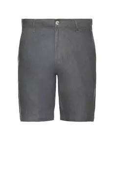 Льняные шорты с фиксированной талией Onia, gunmetal