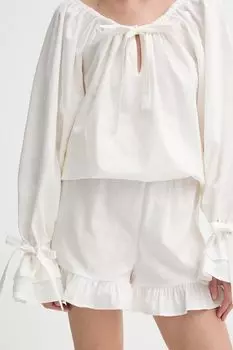 Льняные шорты The Sleeper, бежевый