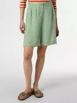 Льняные шорты Tommy Hilfiger, зеленый