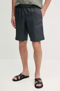 Льняные шорты Zadig&Voltaire, серый