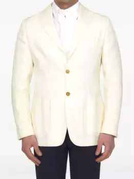 Льняный жакет Tonello, белый