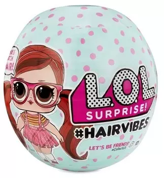 L.O.L. Сюрприз, Кукла Hairvibes Tots, Окрашенные волосы, Серия А L.O.L. Surprise