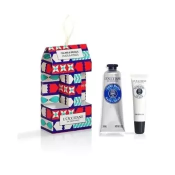 L'OCCITANE Shea Gift Box Крем для рук 30 мл Бальзам для губ 12 мл
