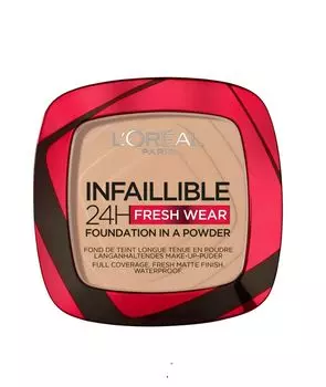 L’Oral Infaillible 24h Fresh Wear порошковая основа, 130 True Beige/Neutral Undertone