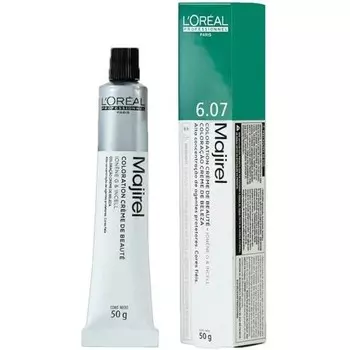 L'Oral L'Oreal Majirel 6.07 Темный натуральный холодный блондин 6.07