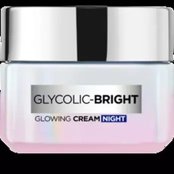 L'Oral Paris Glycolic-Bright Glowing Cream Night 50мл