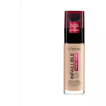 L'Oral Paris Infaillible 24H Fresh Wear Make-up в оттенке Rose Vanilla 110 Высокая степень покрытия