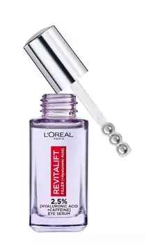 L’Oral Revitalift Filler сыворотка для глаз, 20 ml