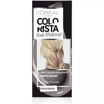 L'Oreal Colorista Hair Makeup Временная краска для волос #Седые волосы 30мл