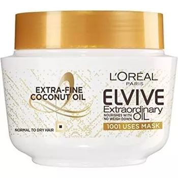 L'Oreal Elseve/Elvive Маска для волос с экстраординарным маслом и кокосовым маслом 300 мл