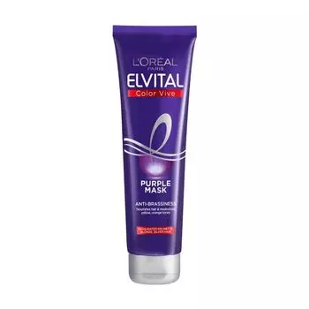 L'Oreal elvital color vive фиолетовая маска для волос, 150 мл