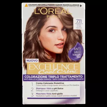 L’oreal Excellence Cool Biondo Freddo 7.11. L'Oral