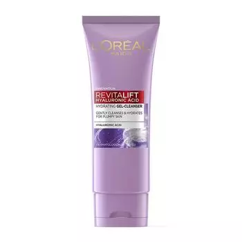L'Oreal L'oreal Paris Revitalift Увлажняющий очищающий гель с гиалуроновой кислотой 100 мл, Purple