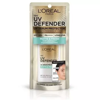 L'Oreal L'oreal Paris UV Defender Matte Fresh SPF50+ PA++++ Long UVA 50 мл, White