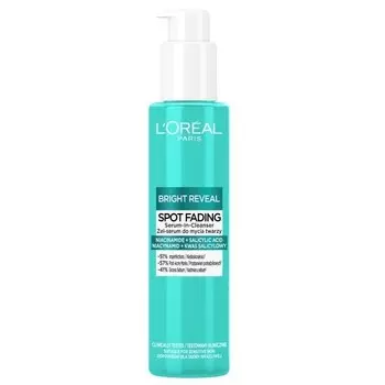 L'Oreal Paris, Bright Reveal, Очищающий гель-сыворотка для лица, 150мл