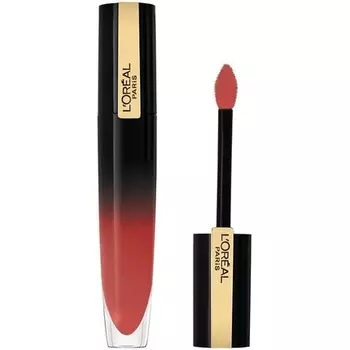 L'Oreal Paris Brilliant Signature High Shine Color Оранжево-красные чернила для губ 303 Be Independent Orange, 1 шт., L'Oreal