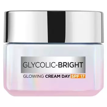 L'Oreal Paris Glycolic-Bright Glowing Cream Day SPF 17 50 мл, White