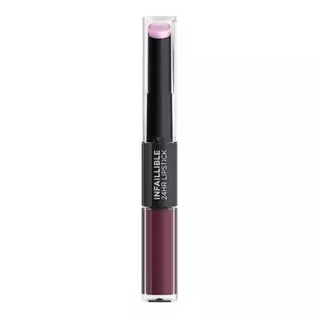 L'Oreal Paris Infaillible 2-Step 215 Wine O Clock Губная помада на 24 часа, 5 мл, L'Oreal