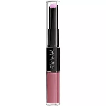 L'Oreal Paris Infallible Lipstick 214 Raspberry For Life 24-часовая жидкая губная помада с увлажняющим бальзамом для ухода за губами 6 мл, L'Oreal
