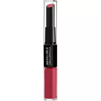 L'Oreal Paris Infallible Longwear 2 Step Lipstick 804 Metro Proof Rose 1 шт., L'Oreal