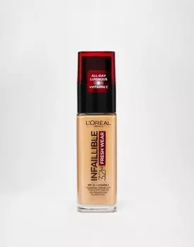 L'Oreal Paris Infallible Жидкая тональная основа Freshwear 32 часа, Amber