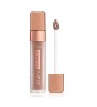 L'oreal Paris, Les Chocolats, жидкая матовая помада 854 Bitter Sweet, 7,6 мл