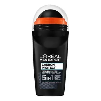 L'Oreal Paris, Men Expert Carbon Protect, шариковый дезодорант, 50 мл