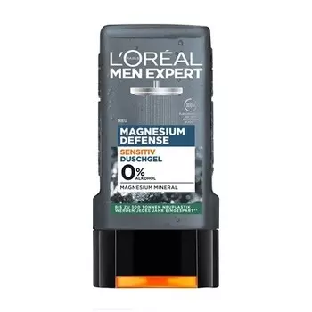 L'Oreal Paris Men Expert Гель для душа с защитой от магния, 250 мл, 8,4 жидких унций, L'Oreal