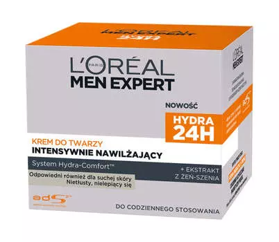 L'Oreal Paris Men Expert Hydra 24H интенсивно увлажняющий крем для лица 50мл