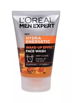 L'oreal Paris, Men, Hydra Energetic, средство для умывания Wake Up Boost, стимулирующий гель для умывания LOral Paris