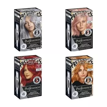 L'Oreal Paris Preference Vivid Colors Перманентная краска для волос 10.112 Серебристый Серый