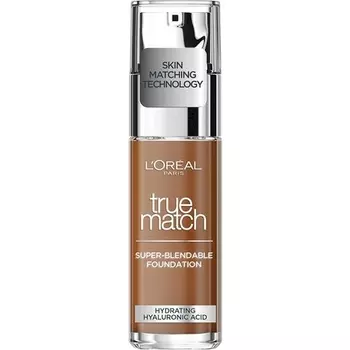 L'Oreal Paris True Match Жидкая тональная основа для ухода за кожей с гиалуроновой кислотой SPF 17, 30 мл, 8,5C, пекан L'Oral