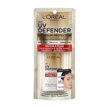 L'Oreal Paris Uv Defender Invisible Fluid SPF50+ PA++++ Long UVA 50 мл. , White