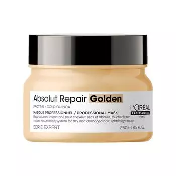 L'Oreal Professionnel Serie Expert Absolut Repair Golden Mask золотая восстанавливающая маска для поврежденных волос 250мл
