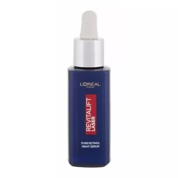 L'Oreal Revitalift Laser Retinol Ночная сыворотка против глубоких морщин против старения 30 мл, L'Oreal