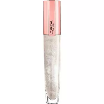 L`OrгAl Paris Brilliant Signature Plump Lip Gloss с гиалуроновой кислотой и комплексом коллагена, нелипкий, 400 I Максимальный объем, 6,4 мл, L'Oreal